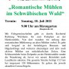 Romantische Mühlen im Schwäbischen Wald
